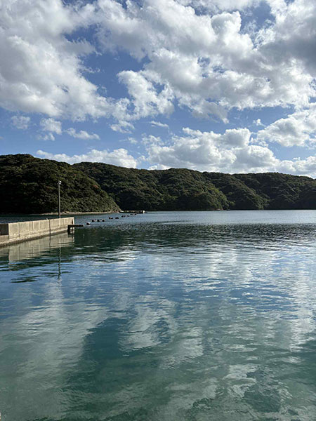 魚群れ群れの青海島へ